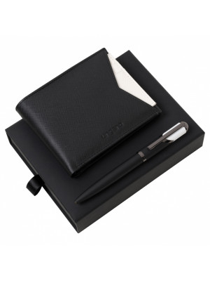 Set Cosmo White (ballpoint Pen & Wallet)