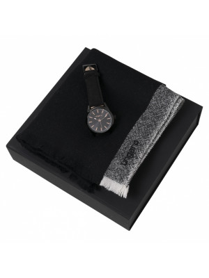 Set Ungaro (Stainless Stee Premium watch & Scarve)