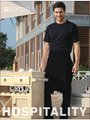 Polyester Drill Half Apron - With Pocket