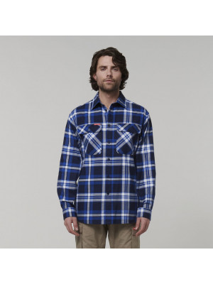 Mens Long Sleeve Check Flannel
