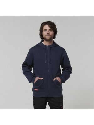 Mens Core Fleece Zip Hoodie