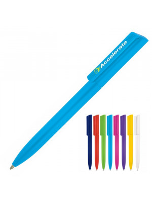 Plastic Pen Ballpoint Colours Minimalist
