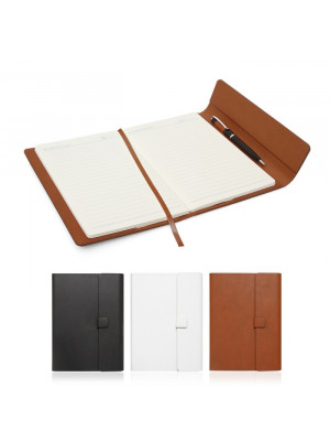 Notebook Journal A5 Leather Look Magnetic Closure