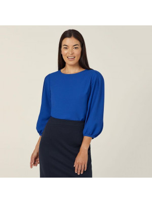 French Georgette 3/4 Sleeve Top
