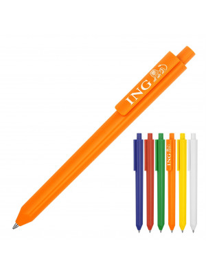 Plastic Pen Ballpoint Matte Triangular Phoenix