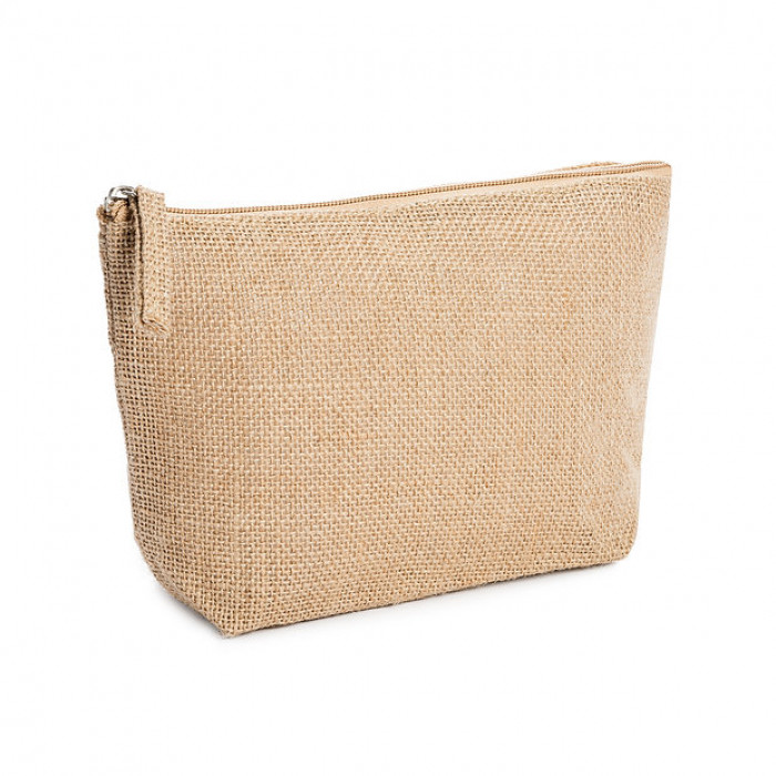 Custom Printed Promotional Tyto Jute Toiletry Bag NZ Custom Gear