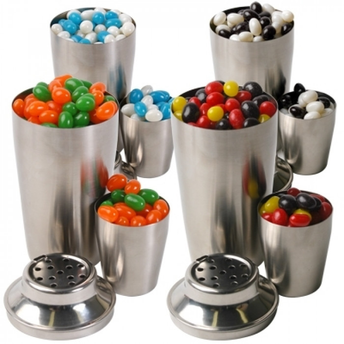 Custom Printed Promotional Corporate Colour Jelly Beans In Stainless