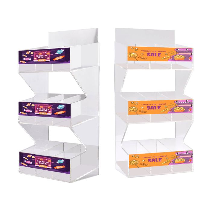 Custom Acrylic 3 Levels Display