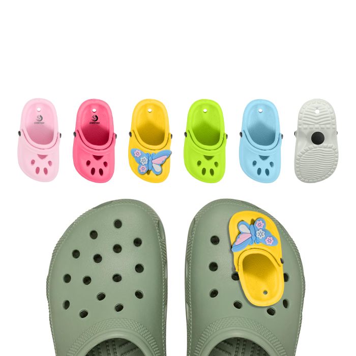 Paw Clog Shoe Shaped Charms