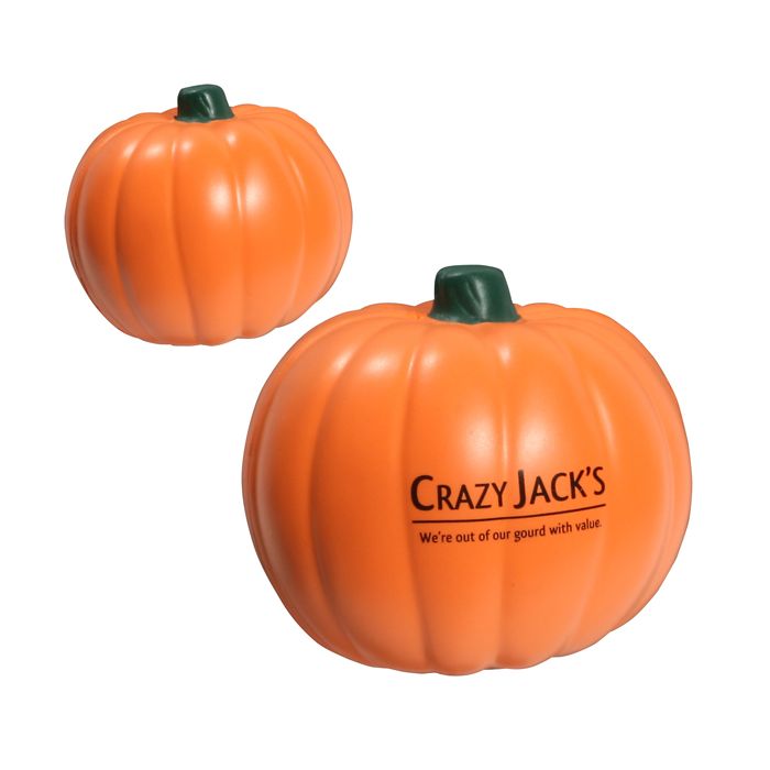 Pumpkin Shape Stress Reliever