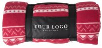 Polar fleece reindeer blanket (180 gr/m2) Jane