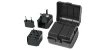 Universal Travel Adapter Black