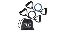 Yoga Stretch Band In Carry Pouch
