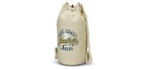 Riverside Canvas Barrel Bag