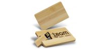 Bamboo Credit Card Flash Drive 8GB