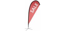 Small Tear Drop Flag Kit