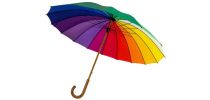 Rainbow 106 16 Rib UPF25 Umbrella