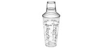 Acrylic Cocktail Shaker AVANTI
