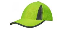 Hi Vis Safety Cap with Reflective Inserts and Trim