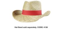 Cowboy Natural Straw Hat
