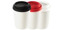Ceramic Mug with Silicone Lid