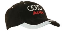 Brushed Heavy Cotton Cap with Reflective Trim & Tab on Peak