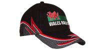 Brushed Heavy Cotton Cap with Mesh Covered Reflective Trim