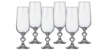 Claudia Champagne Flute Set of 6