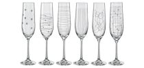 Elements Champagne Flute Set of 6