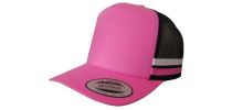Flexfit Striped Trucker Mesh Cap