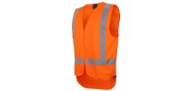 NSW/QLD Rail (D+N) Zip X-Back Safety Vest