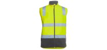 Hi Vis D+N WATER RESISTANT SOFTSHELL VEST