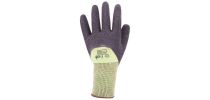 JB's BAMBOO LATEX CRINKLE 3/4 DIPPED GLOVE 12PK