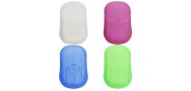 Plastic case with soap sheets Bella