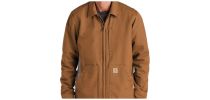 Carhartt Tall Washed Duck Sherpa-Lined Coat