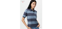 JW ANDERSON Polo Sweater Short Sleeve Stripe UNIQLO