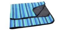 Jamaica Picnic Rug-Blue Stripe