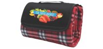 Antigua Picnic Rug-Red Check