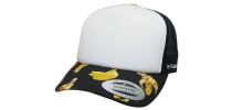 Flexfit Leather High Trucker Cap