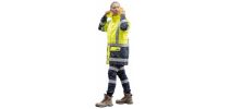 Womens Taped Hi Vis 5 in 1 Rain Jacket