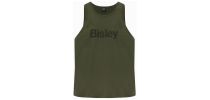 Cotton Logo Singlet - Army Green