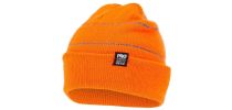 Hi-Vis Orange Beanie With Retro-Reflective Stripes