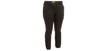 Womens Cotton Cargo Cuffed Pants