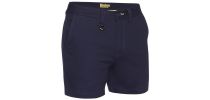 Stretch Cotton Drill Short Short - Navy