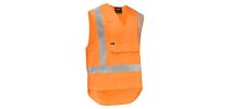 X Taped Hi Vis Detachable Safety Vest