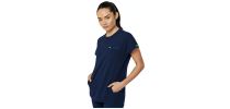 Invigorate Crew Neck Scrub Top