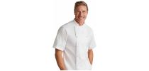 Mens Zest Short Sleeve Chef Jacket