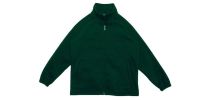 Unisex Adults Poly/Cotton Fleece Zip Through Jacket