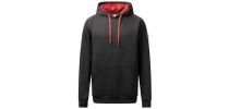 Inner Hood Contrast Fleecy Hoodie