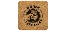 Vineyards Cork Coaster-Square